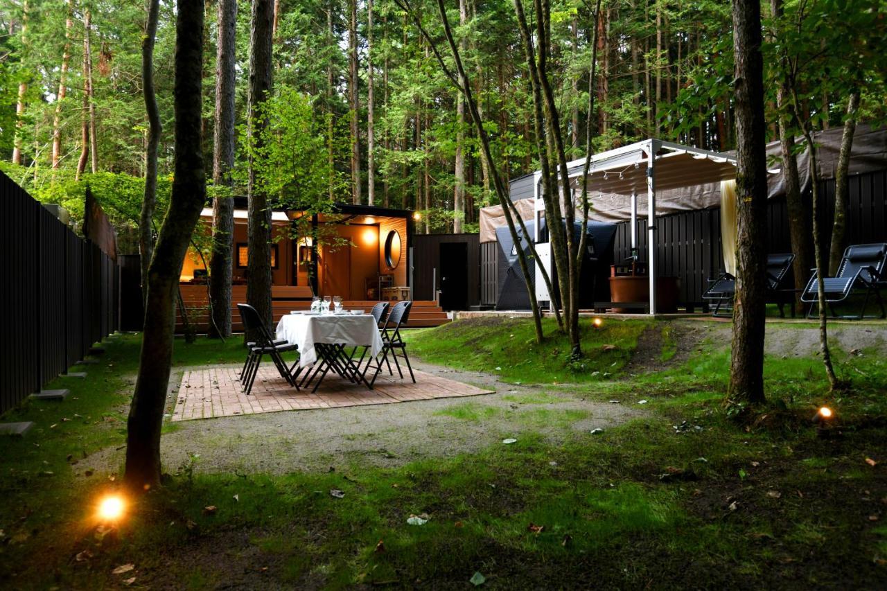 Fuji Fumoto Forest Hotspring ふもとの森温泉 Fujikawaguchiko Ngoại thất bức ảnh