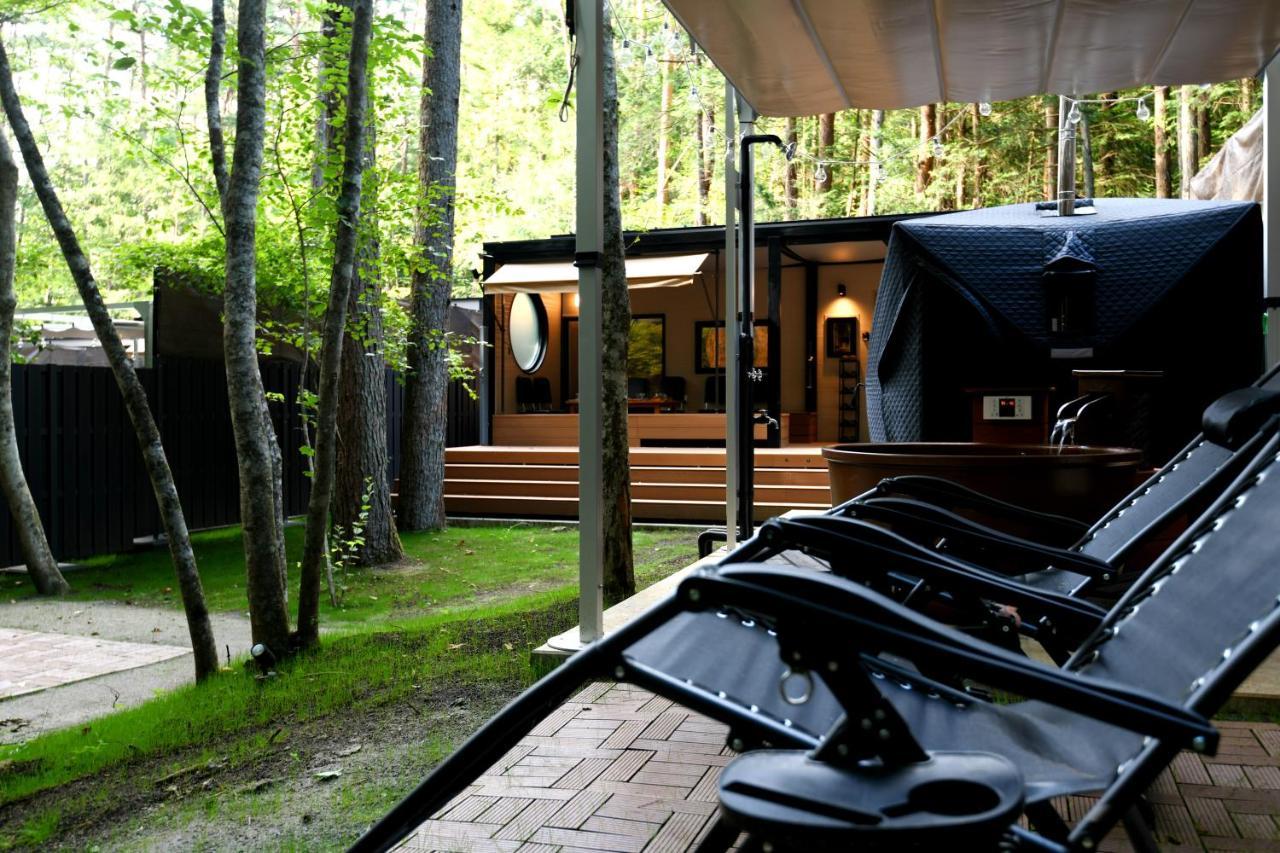 Fuji Fumoto Forest Hotspring ふもとの森温泉 Fujikawaguchiko Ngoại thất bức ảnh