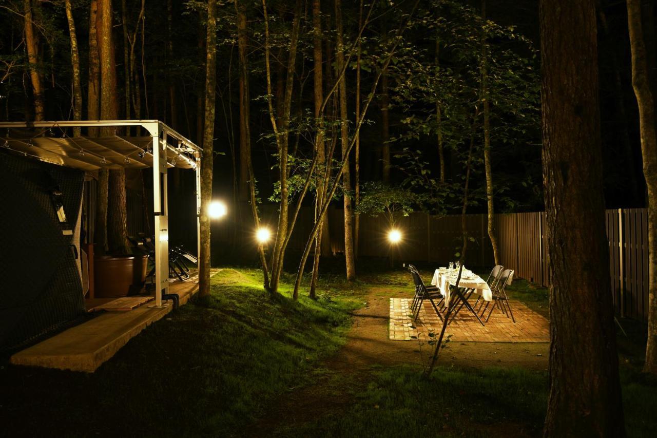 Fuji Fumoto Forest Hotspring ふもとの森温泉 Fujikawaguchiko Ngoại thất bức ảnh
